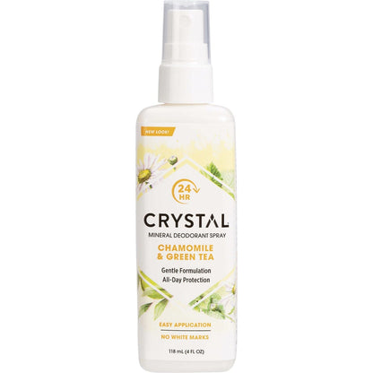 Crystal Deodorant Spray Chamomile & Green Tea 118ml