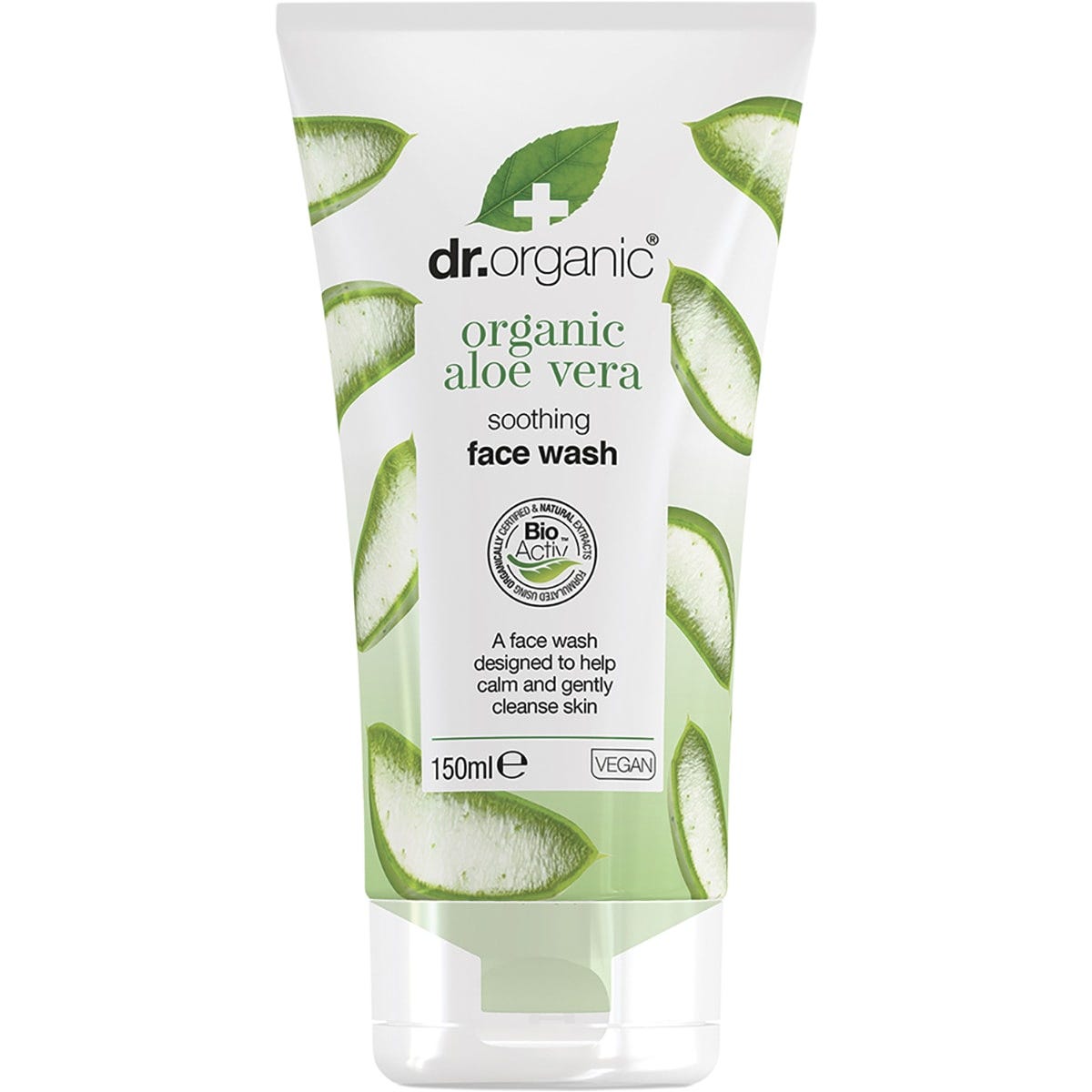 Dr Organic Creamy Face Wash Organic Aloe Vera 150ml