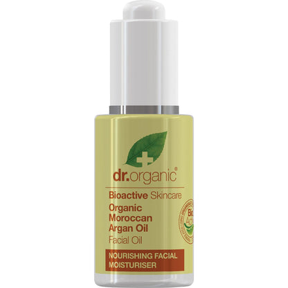 Dr Organic Facial Oil Organic Moroccan Argan Oil 30ml