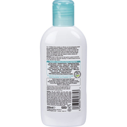 Dr Organic Purifying Toner Skin Clear Organic Tea Tree 200ml