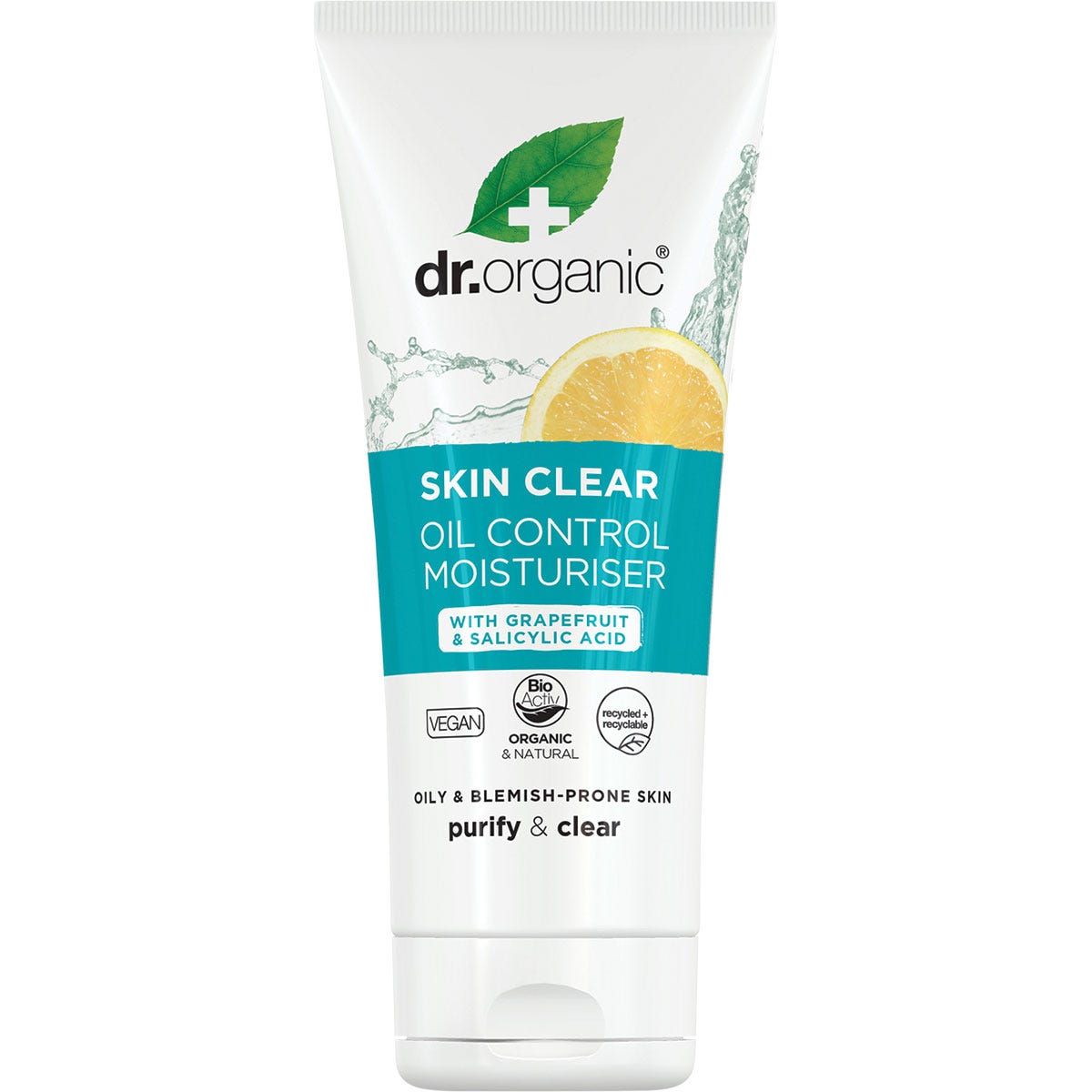 Dr Organic Oil Control Moisturiser Skin Clear 50ml