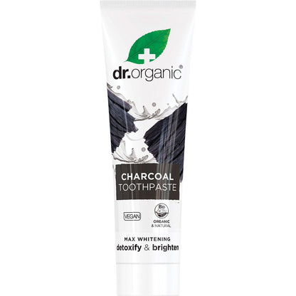 Dr Organic Toothpaste Charcoal Whitening 100ml