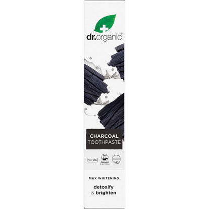 Dr Organic Toothpaste Charcoal Whitening 100ml