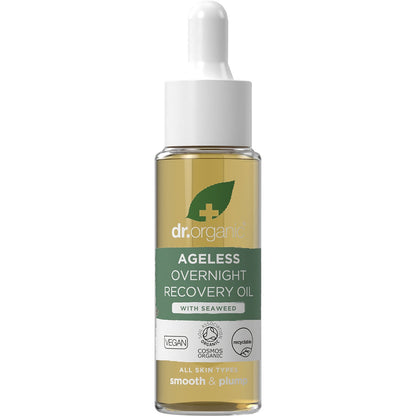 Dr Organic Overnight Recovery Oil Ageless with Seaweed 30ml