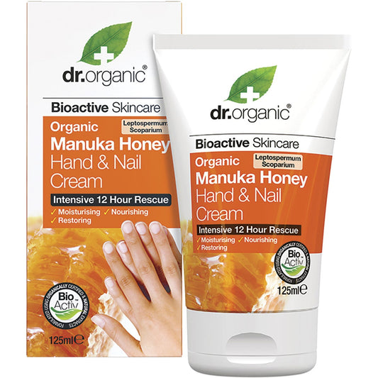 Dr Organic Hand Cream Manuka Honey 125ml