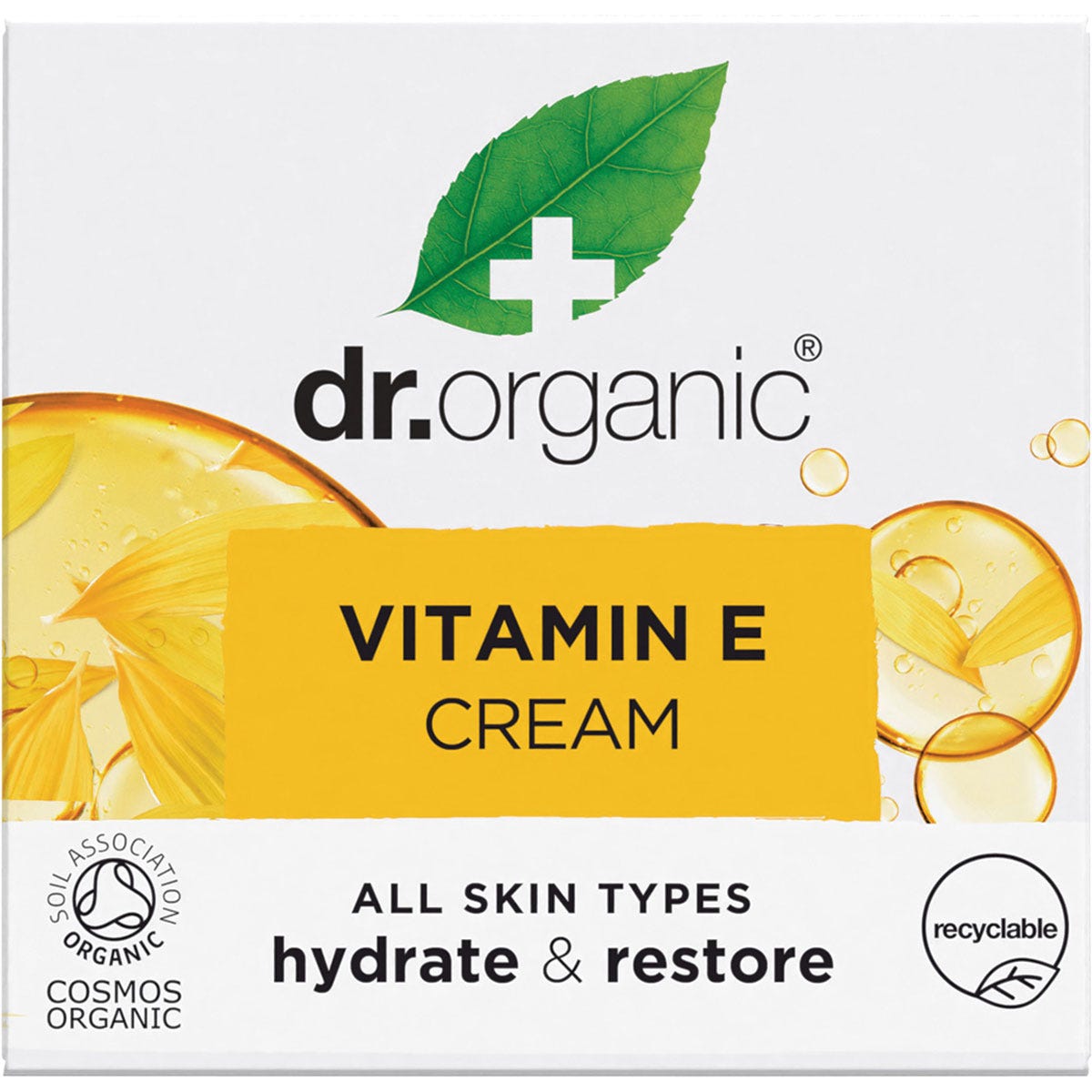 Dr Organic Cream Vitamin E 50ml