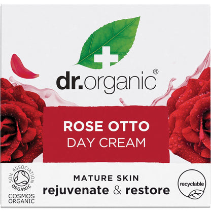 Dr Organic Day Cream Rose Otto 50ml