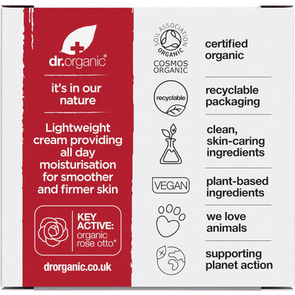 Dr Organic Day Cream Rose Otto 50ml