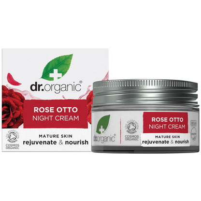 Dr Organic Night Cream Rose Otto 50ml