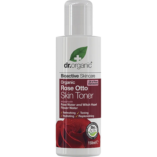 Dr Organic Skin Toner Organic Rose Otto 150ml