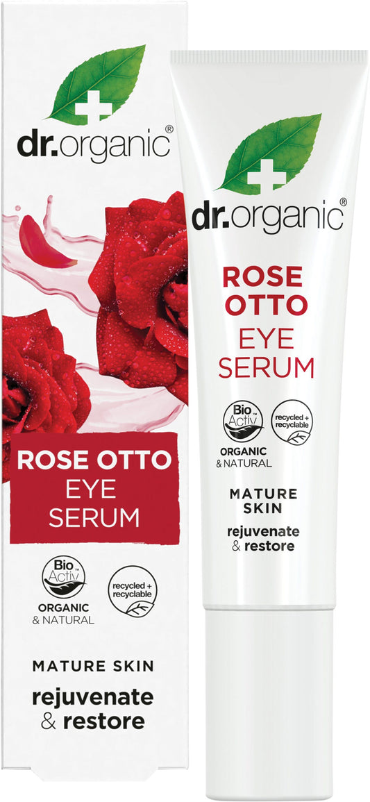 Dr Organic Eye Serum Rose Otto 15ml