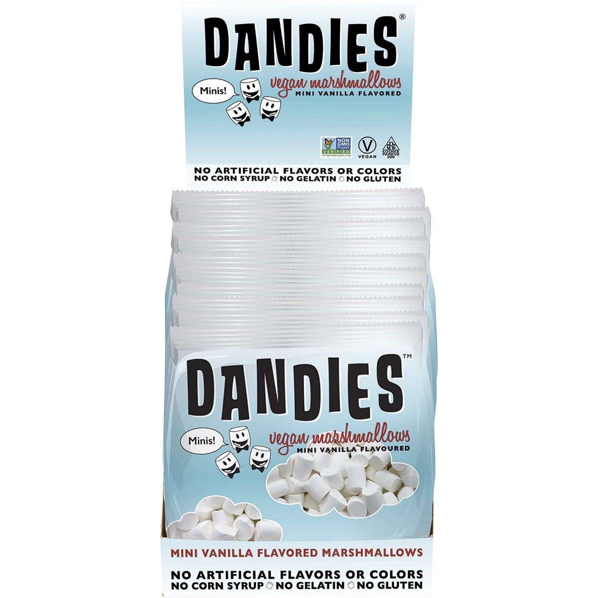 Dandies Vegan Vanilla Marshmallows Mini Size 142g