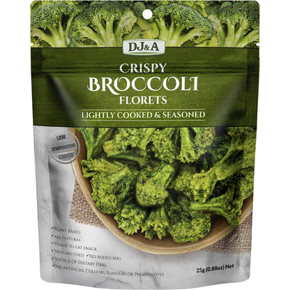 DJ&A Crispy Broccoli Florets 12x25g