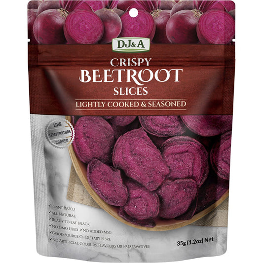 DJ&A Crispy Beetroot Slices 10x35g