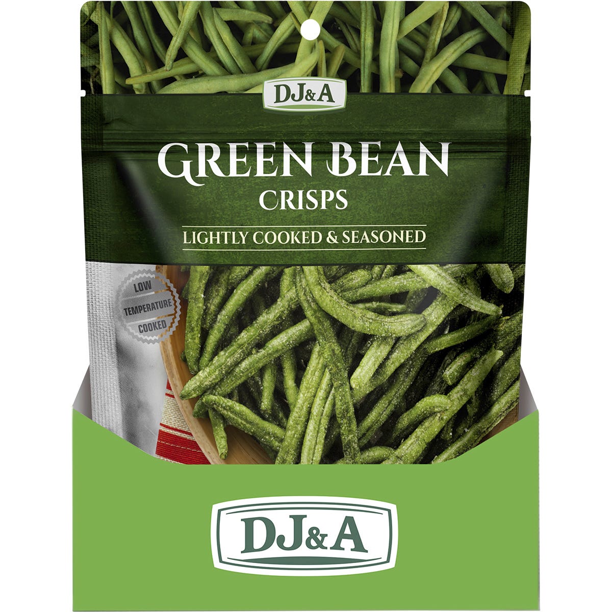 DJ&A Green Bean Crisps 10x30g