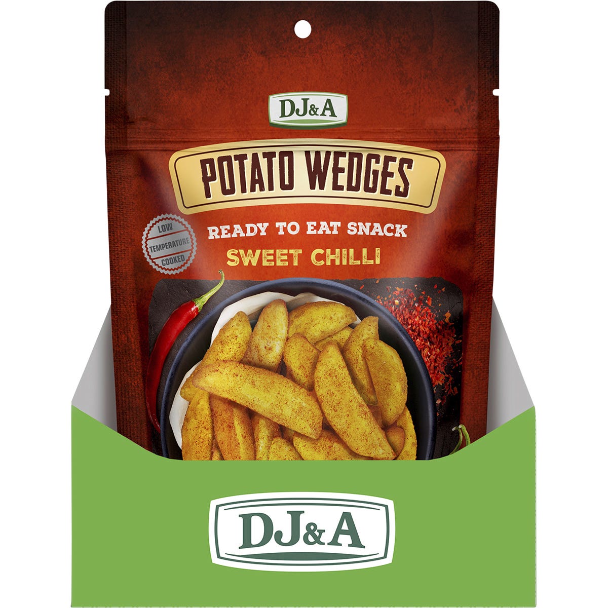 DJ&A Potato Wedges Sweet Chilli 9x100g