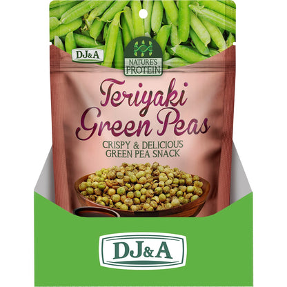 DJ&A Nature's Protein Teriyaki Green Peas 12x75g