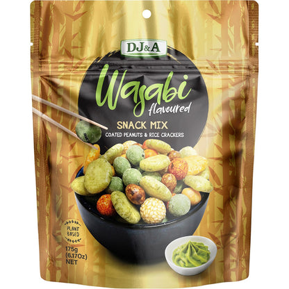 DJ&A Wasabi Flavoured Snack Mix 9x175g