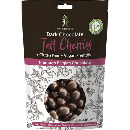 Dr Superfoods Tart Cherries Dark Chocolate 125g