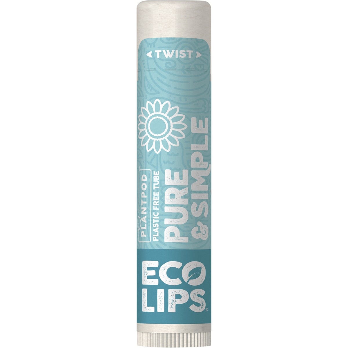 Eco Lips Lip Balm Pure & Simple Coconut 24x4.25g