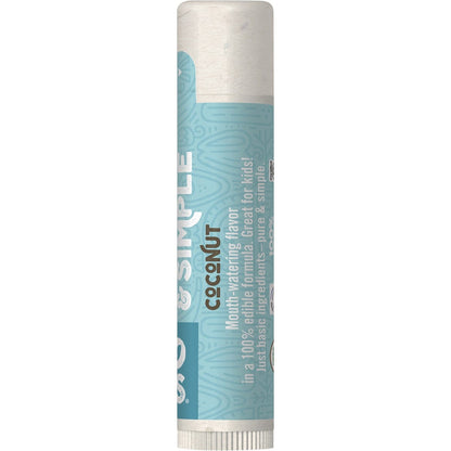 Eco Lips Lip Balm Pure & Simple Coconut 24x4.25g