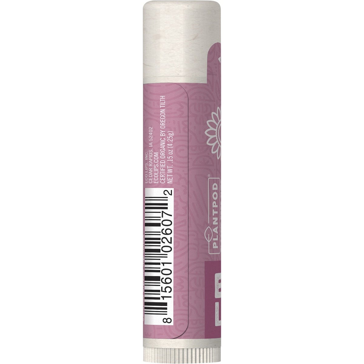 Eco Lips Lip Balm Pure & Simple Raspberry 24x4.25g