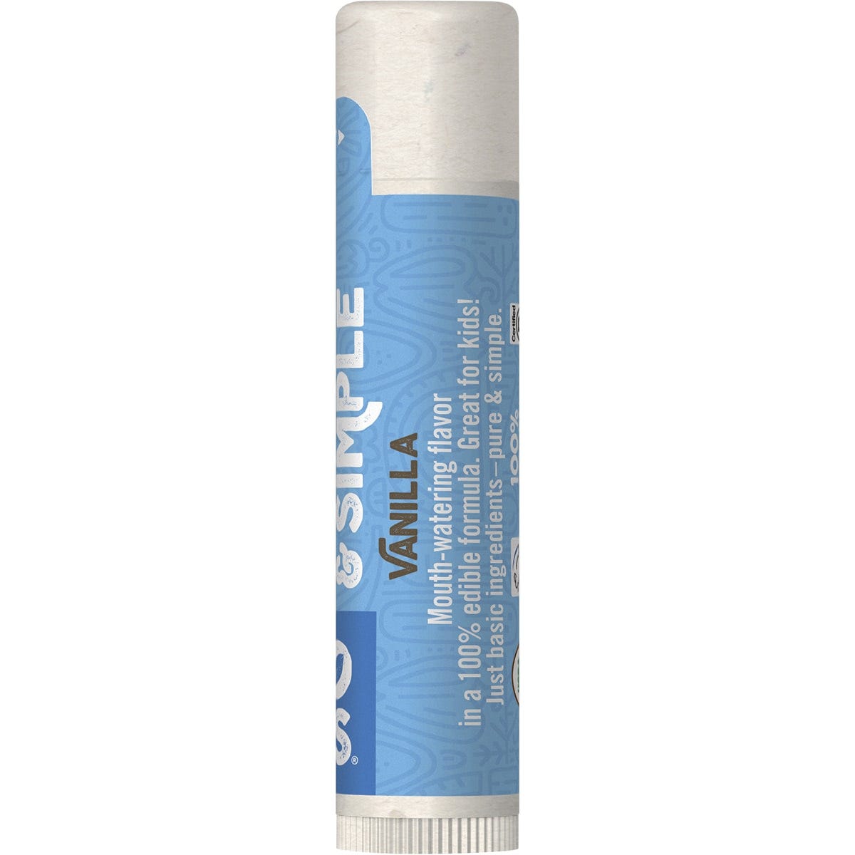 Eco Lips Lip Balm Pure & Simple Vanilla 24x4.25g