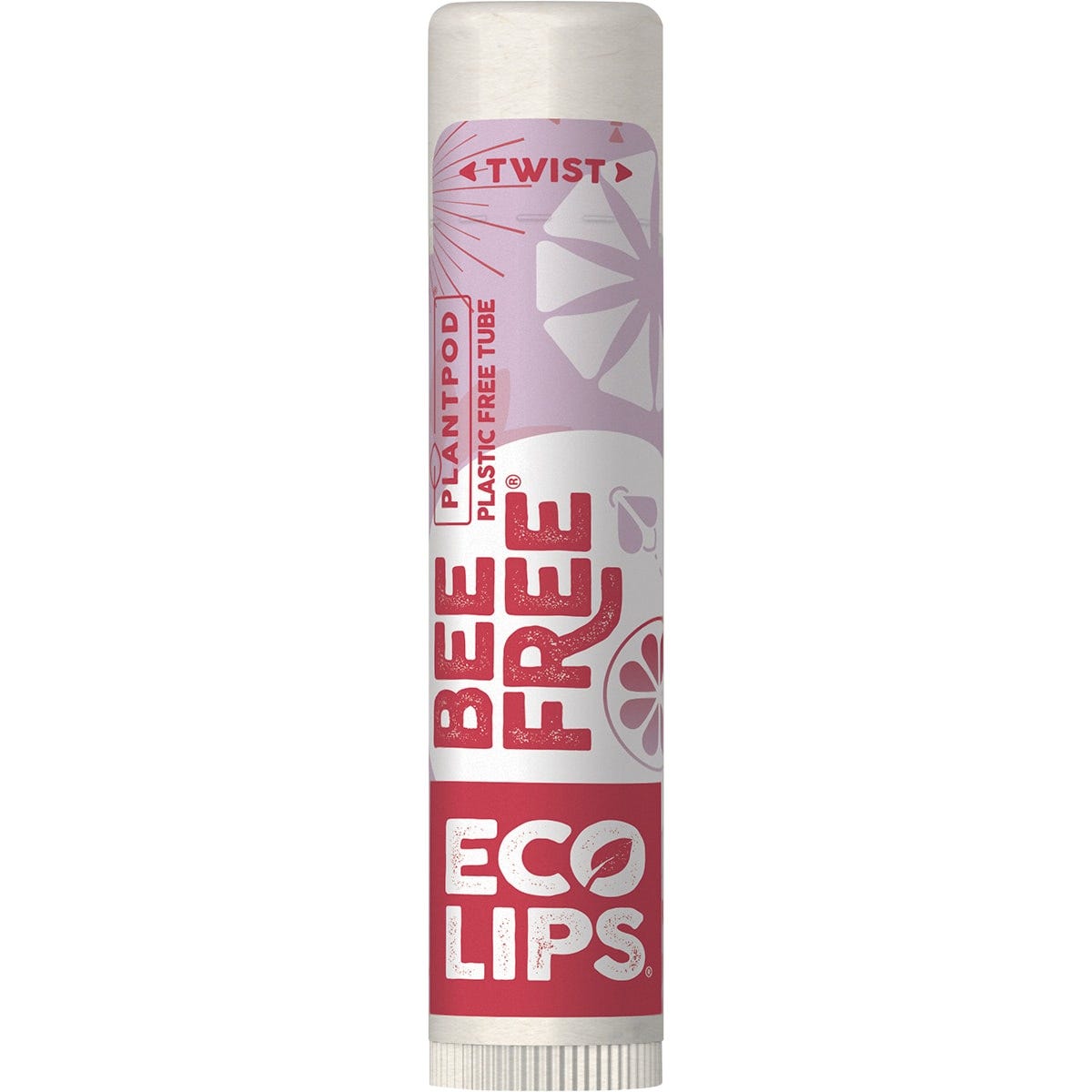 Eco Lips Lip Balm Bee Free Superfruit 24x4.25g