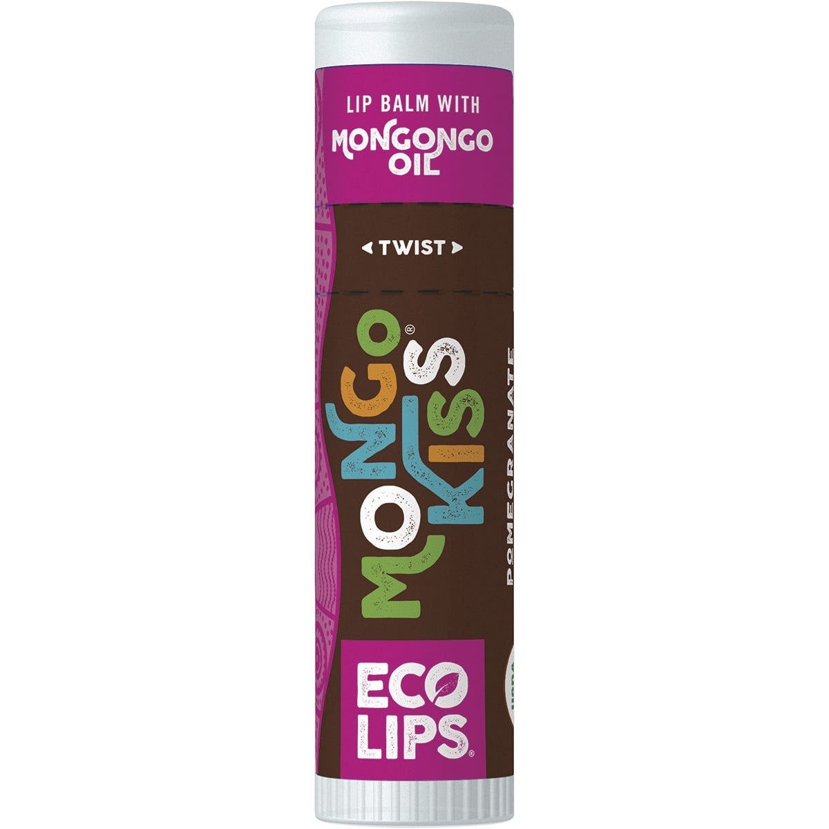 Eco Lips Lip Balm Mongo Kiss Pomegranate 15x7g