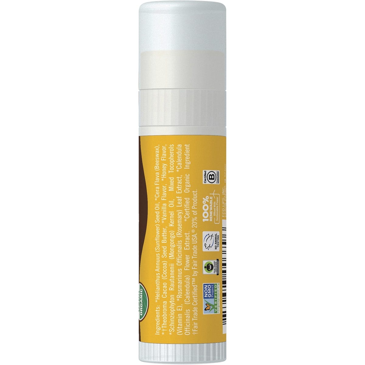 Eco Lips Lip Balm Mongo Kiss Vanilla Honey 15x7g