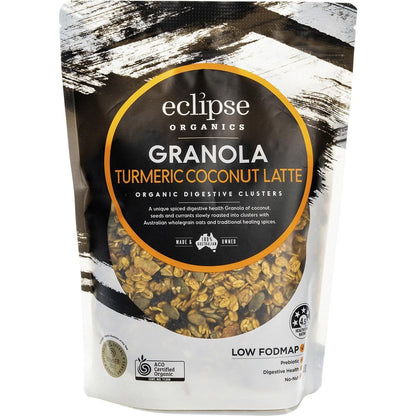 Eclipse Organics Organic Granola Turmeric Coconut Latte 450g