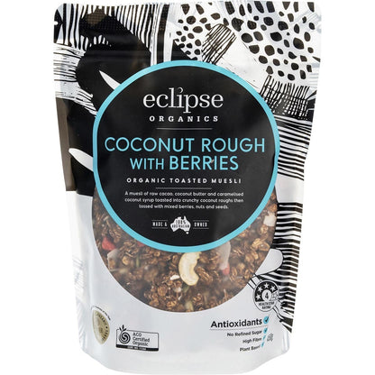 Eclipse Organics Organic Muesli Coconut Rough with Berries 450g