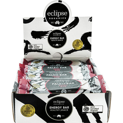 Eclipse Organics Raw Paleo Bar Berry Ripe 12x45g