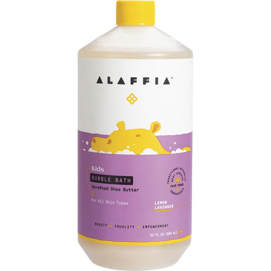 Alaffia Kids Bubble Bath Lemon Lavender 950ml