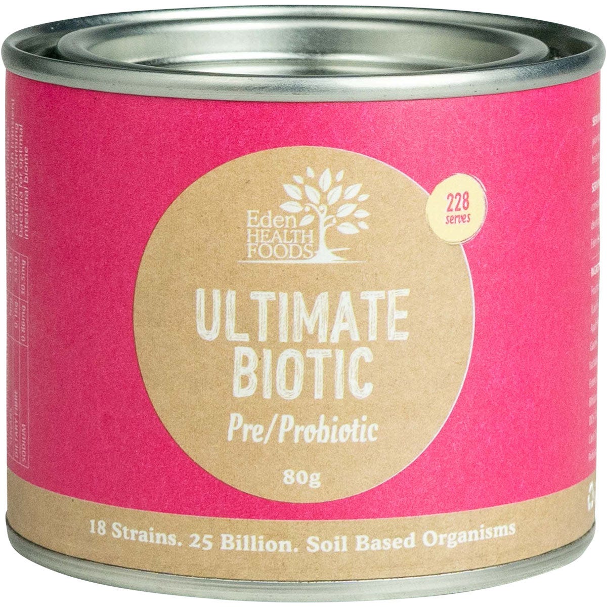 Eden Healthfoods Ultimate Biotic Pre/Probiotic 80g