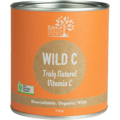 Eden Healthfoods Wild C Natural Vitamin C Powder 150g