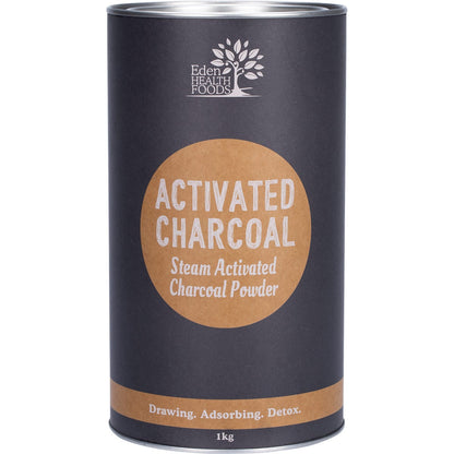 Eden Healthfoods Activated Charcoal Steam Activated Charcoal Powder 1kg