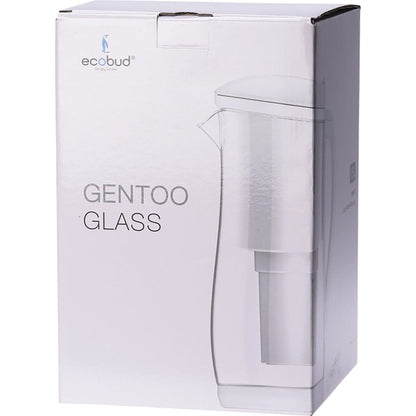 Ecobud Gentoo Glass Water Filter Jug White 1.5L