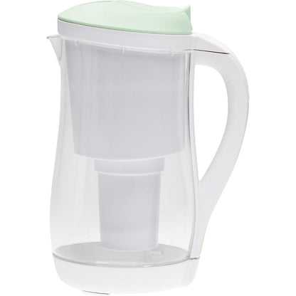 Ecobud Gentoo Plastic Water Filter Jug Aqua & White 1.5L