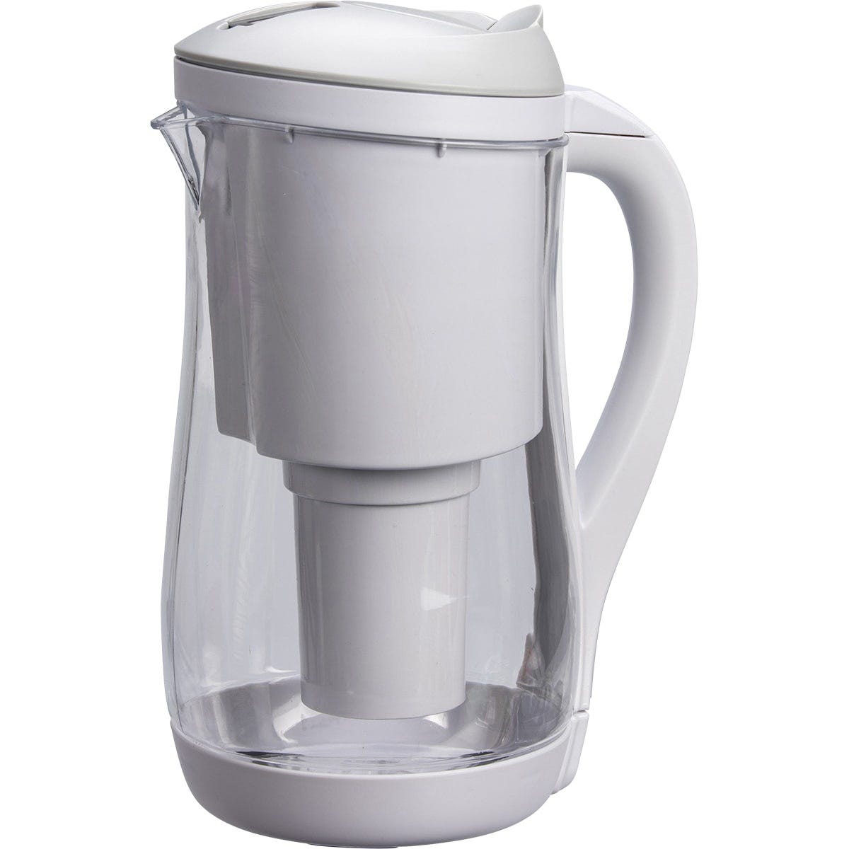 Ecobud Gentoo Plastic Water Filter Jug Grey & White 1.5L