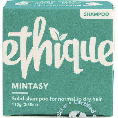 Ethique Solid Shampoo Bar Mintasy Normal to dry hair 110g