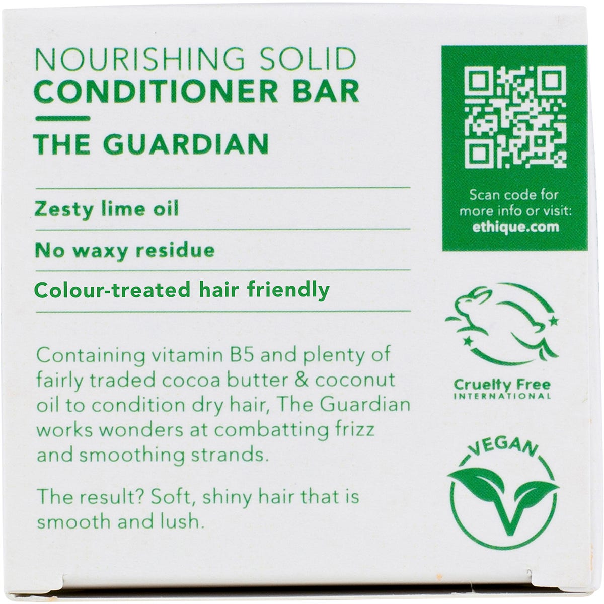 Ethique Solid Conditioner Bar The Guardian Normal or Dry Hair 60g