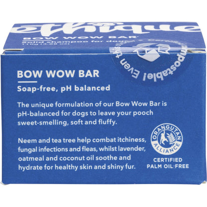 Ethique Dogs Solid Shampoo Bow Wow Bar 110g