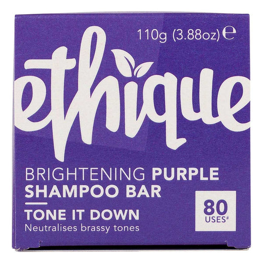 Ethique Solid Shampoo Bar Tone It Down Purple 110g