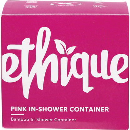 Ethique Bamboo & Cornstarch Shower Container Pink