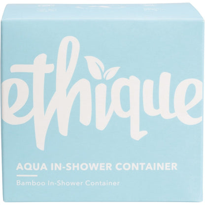 Ethique Bamboo & Cornstarch Shower Container Aqua