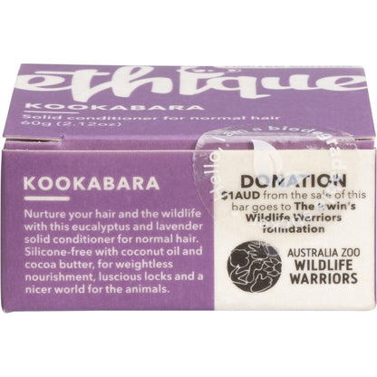 Ethique Solid Conditioner Bar Kookabara Normal Hair 60g