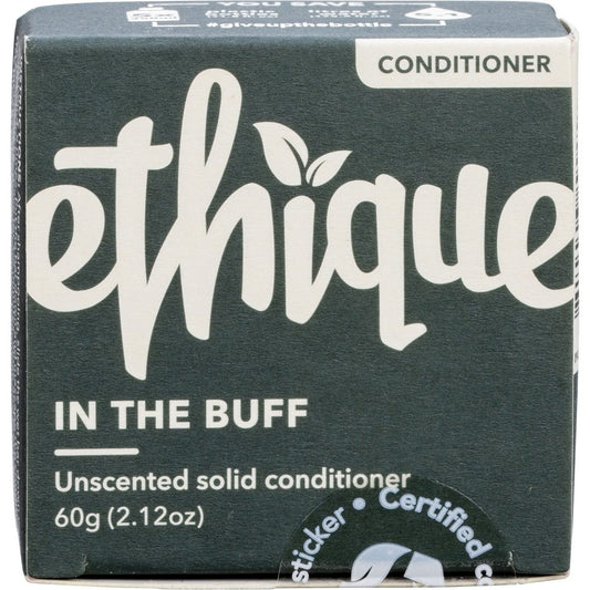 Ethique Solid Conditioner Bar In The Buff Unscented 60g