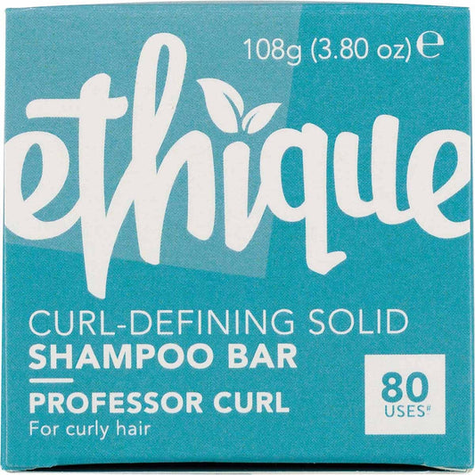 Ethique Solid Shampoo Bar Professor Curl Curly Hair 110g