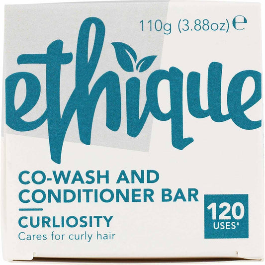 Ethique Solid Conditioner & Co-Wash Bar Curliosity 110g